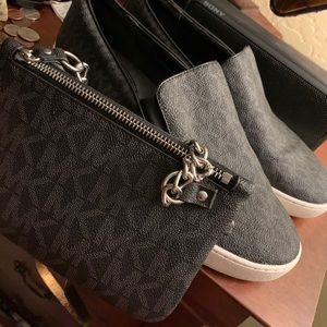 MK SHOES + FANNY PACK